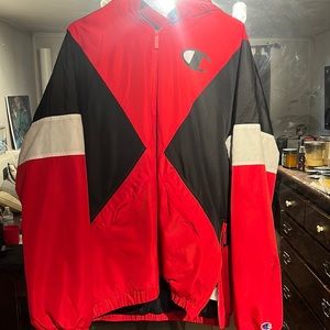 Champion Quarter Zip Track Jacket